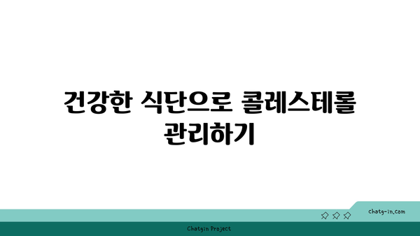 콜레스테롤과 만성 질환| 심장병 및 암 예방을 위한 종합 가이드 | 건강, 영양, 라이프스타일"