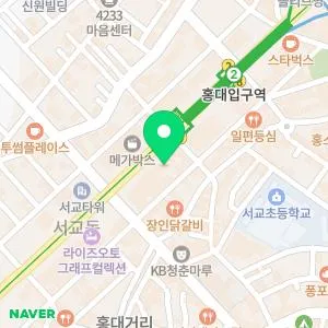 밴스의원 홍대입구역