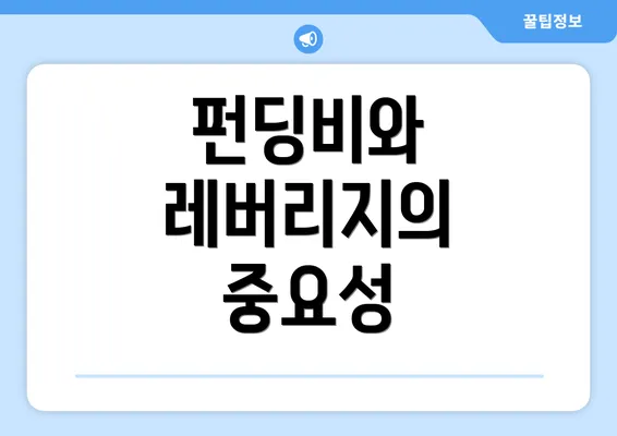 펀딩비와 레버리지의 중요성