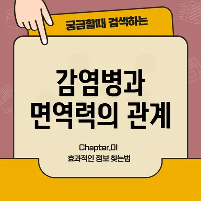 감염병과 면역력의 관계