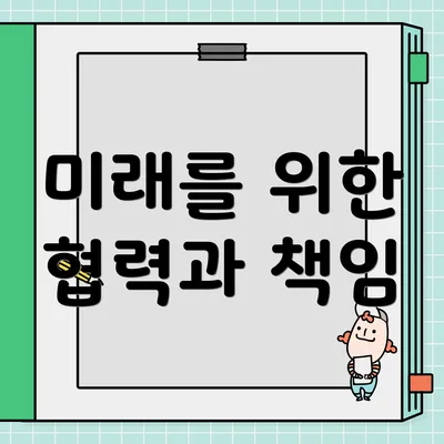 미래를 위한 협력과 책임