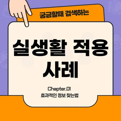 실생활 적용 사례