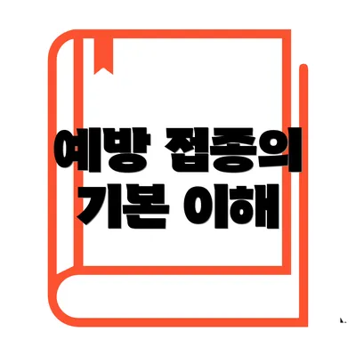 예방 접종의 기본 이해