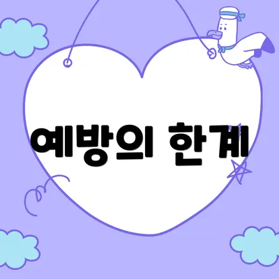 예방의 한계
