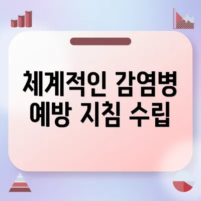체계적인 감염병 예방 지침 수립