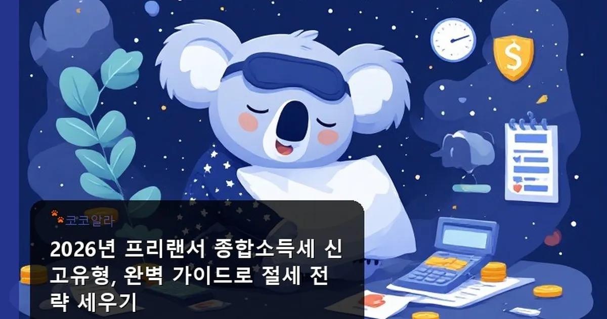 프리랜서 종합소득세 신고유형 - aaa12a.co.kr 캐릭터