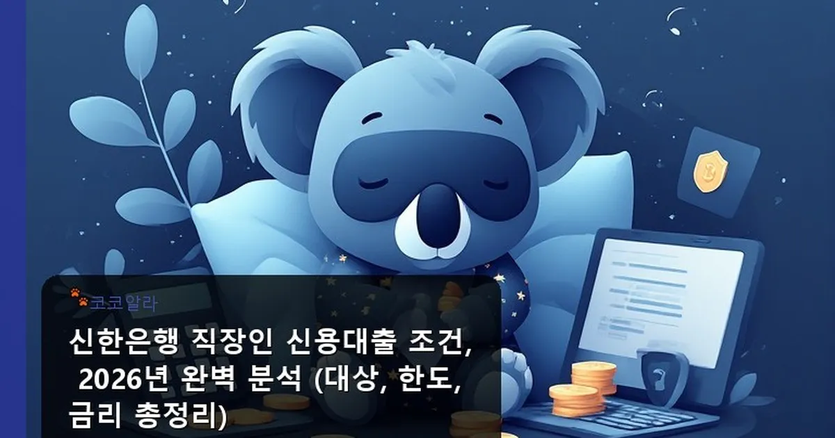 신한은행 직장인 신용대출 조건 - aaa12a.co.kr 캐릭터